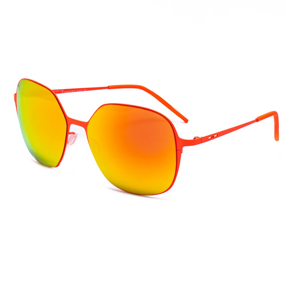 Lunettes de soleil en métal rouge Italia Independent