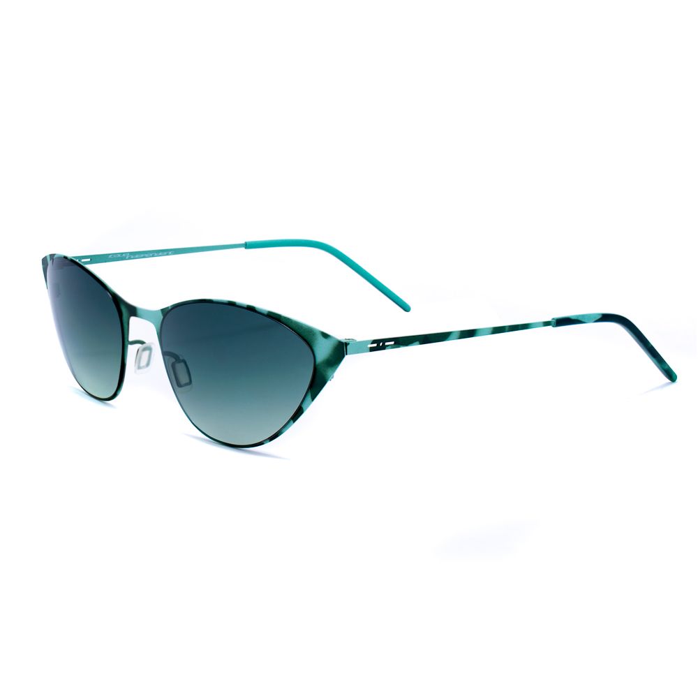 Lunettes de soleil vertes en métal Italia Independent
