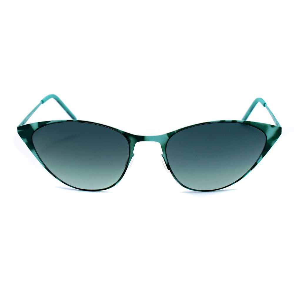 Lunettes de soleil vertes en métal Italia Independent