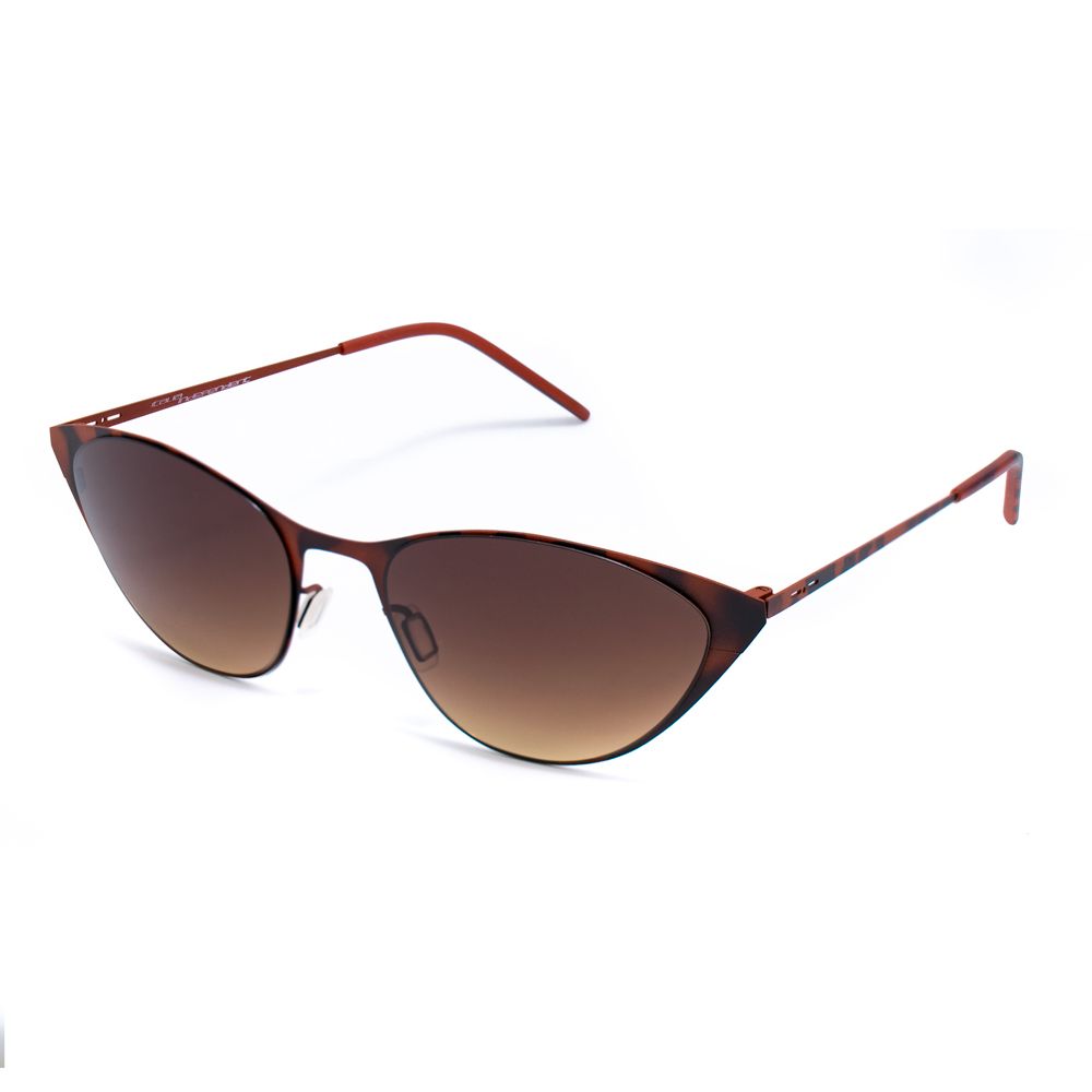 Lunettes de soleil en métal marron Italia Independent