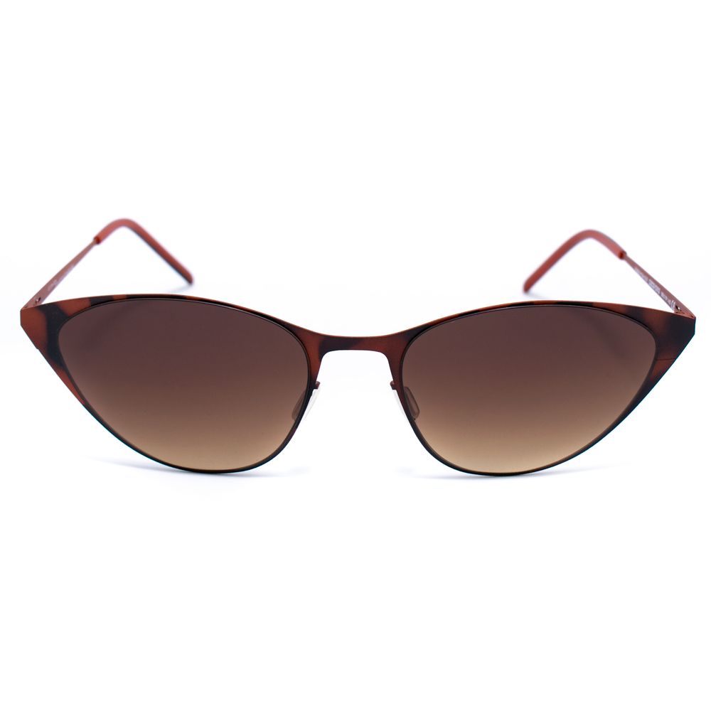 Lunettes de soleil en métal marron Italia Independent
