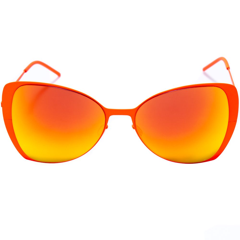 Lunettes de soleil en métal rouge Italia Independent