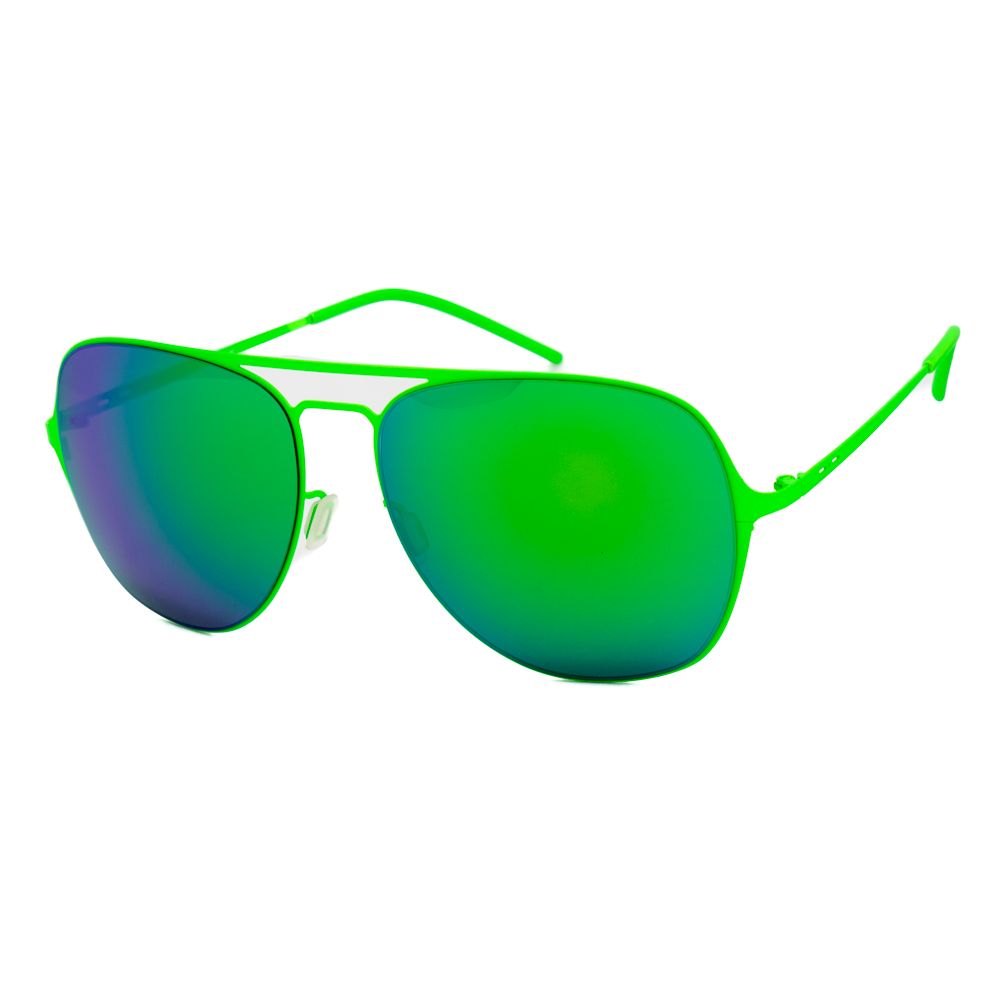 Lunettes de soleil vertes en métal Italia Independent