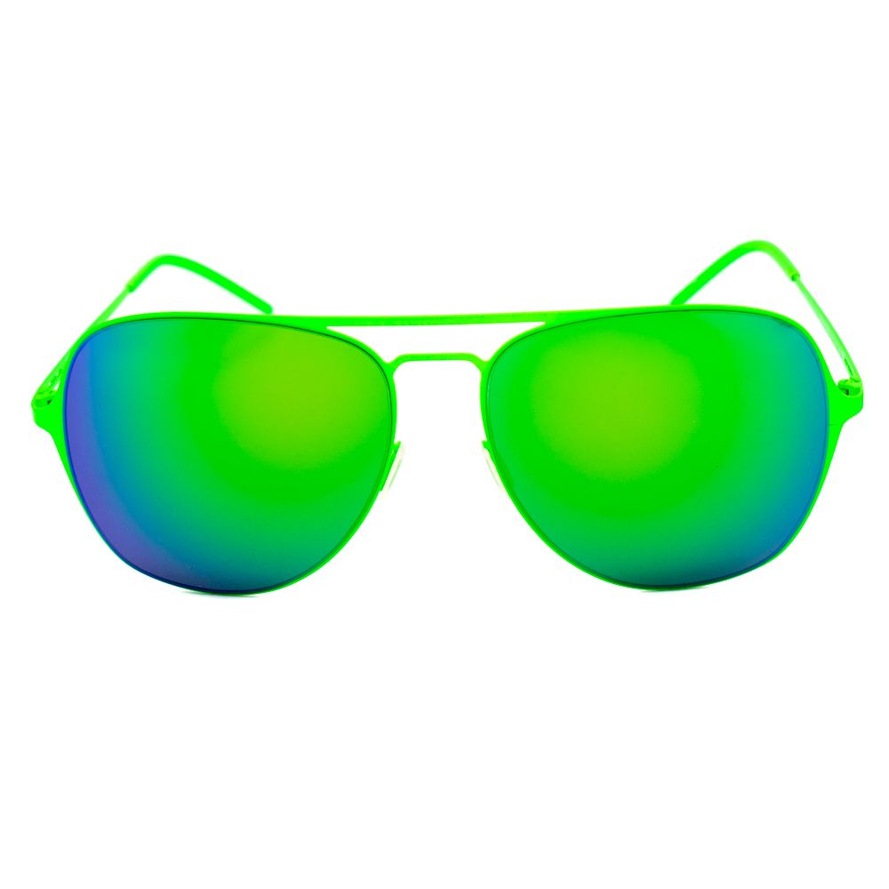 Lunettes de soleil vertes en métal Italia Independent