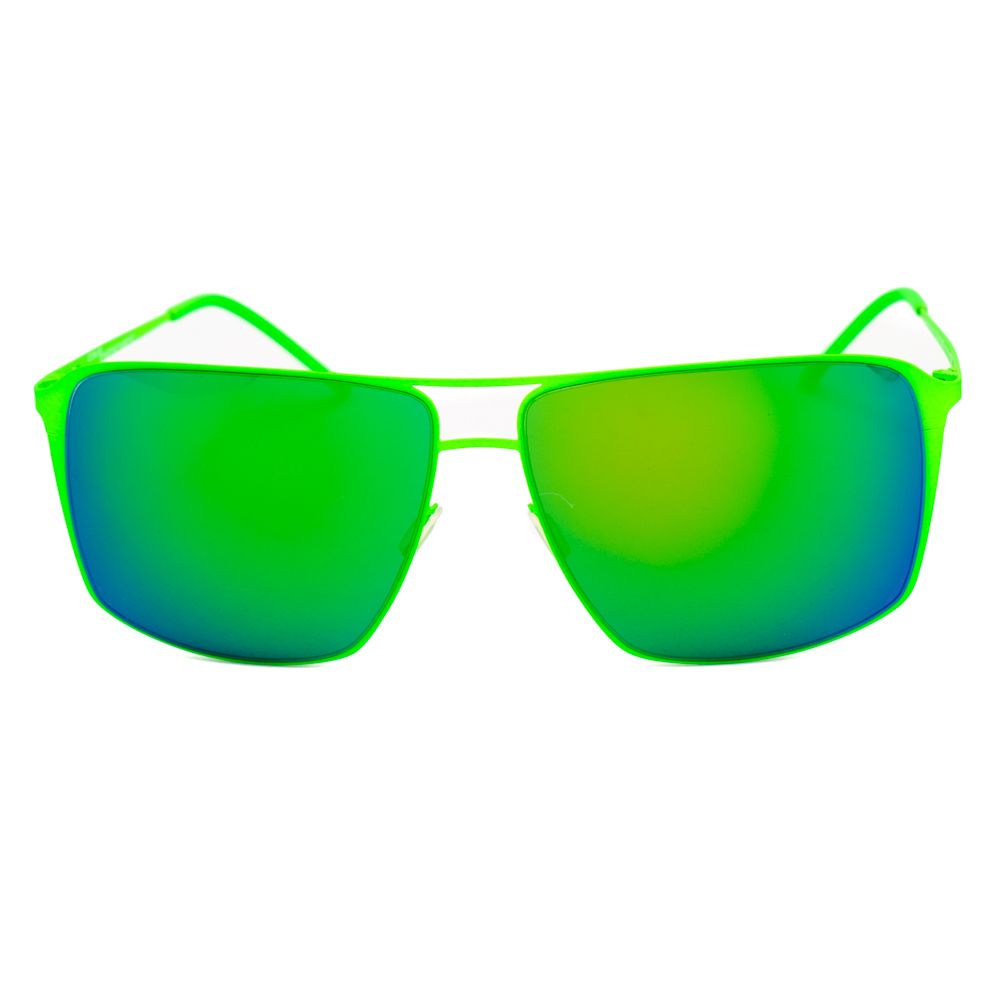 Lunettes de soleil vertes en métal Italia Independent