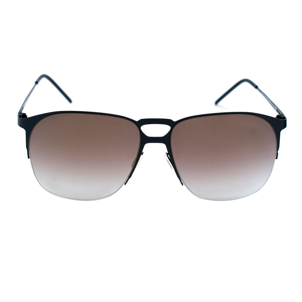 Lunettes de soleil en métal noir Italia Independent