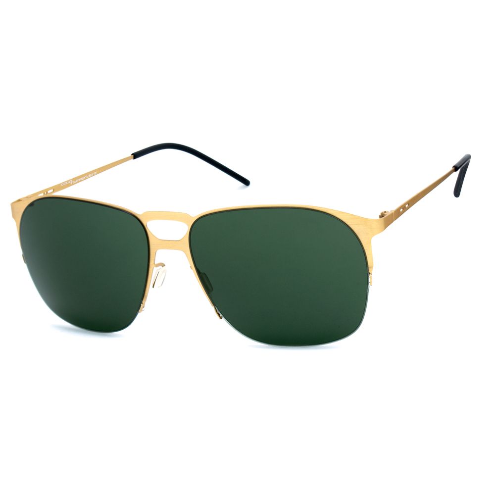 Lunettes de soleil en métal doré Italia Independent
