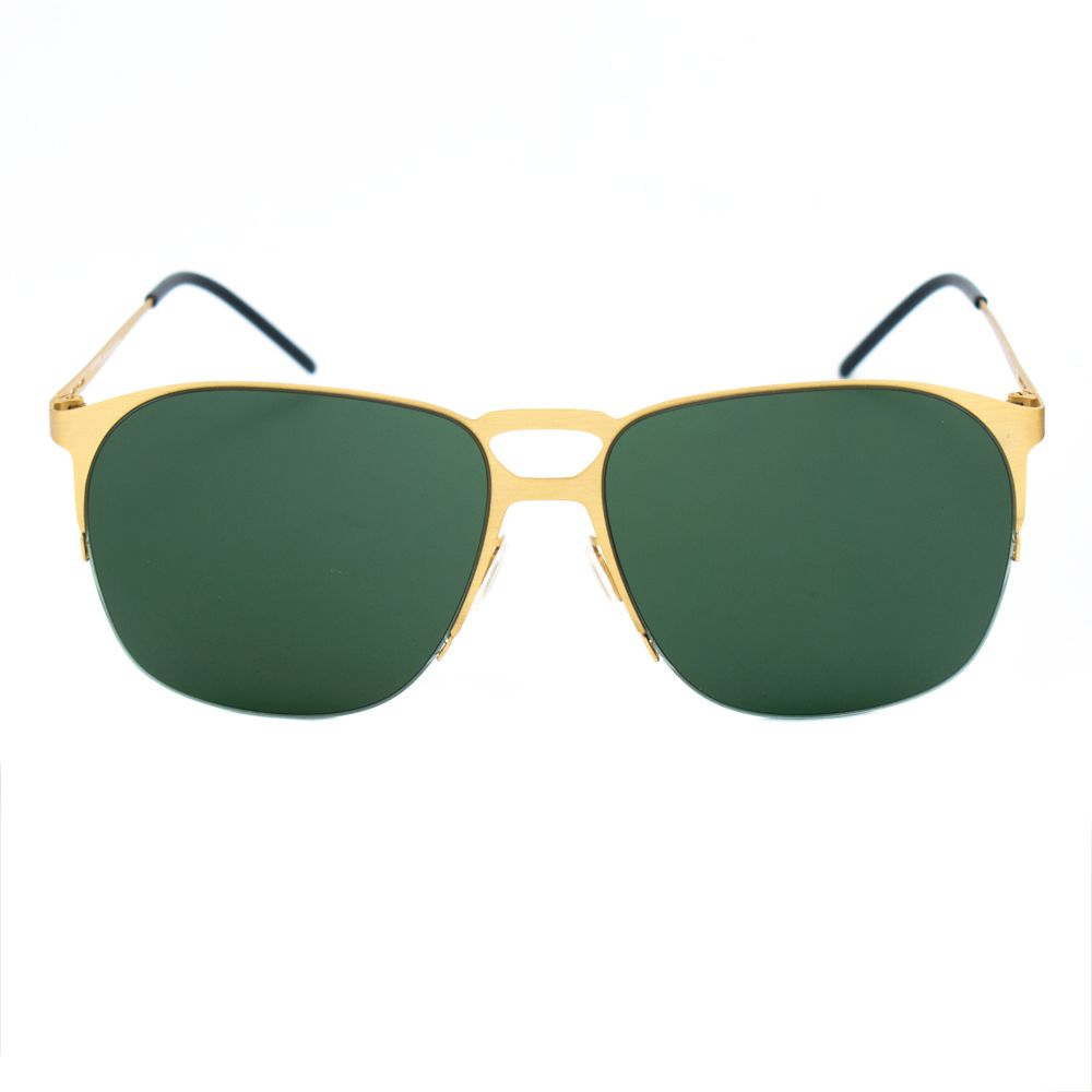 Lunettes de soleil en métal doré Italia Independent