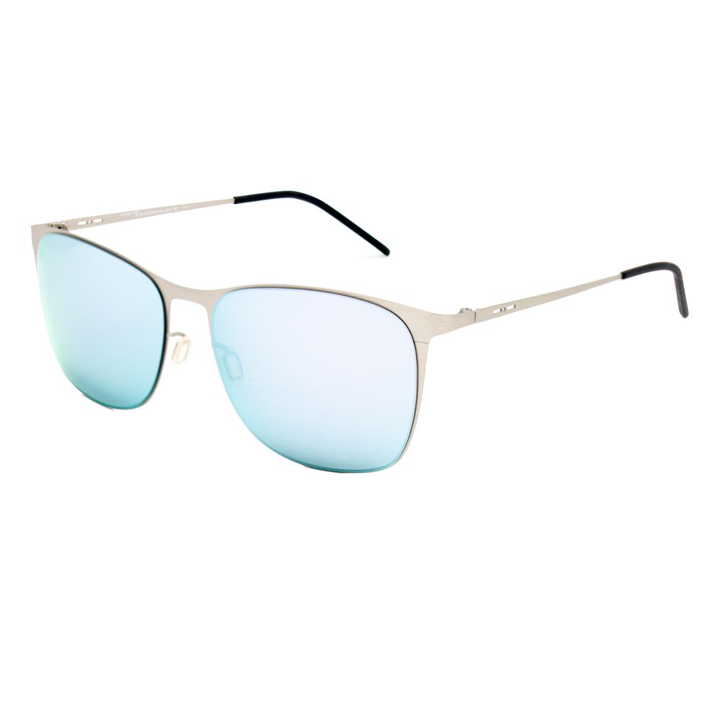 Lunettes de soleil en métal gris Italia Independent