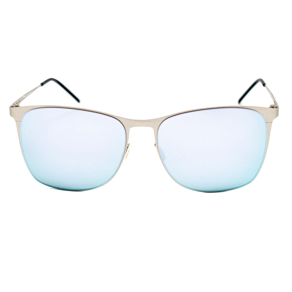 Lunettes de soleil en métal gris Italia Independent