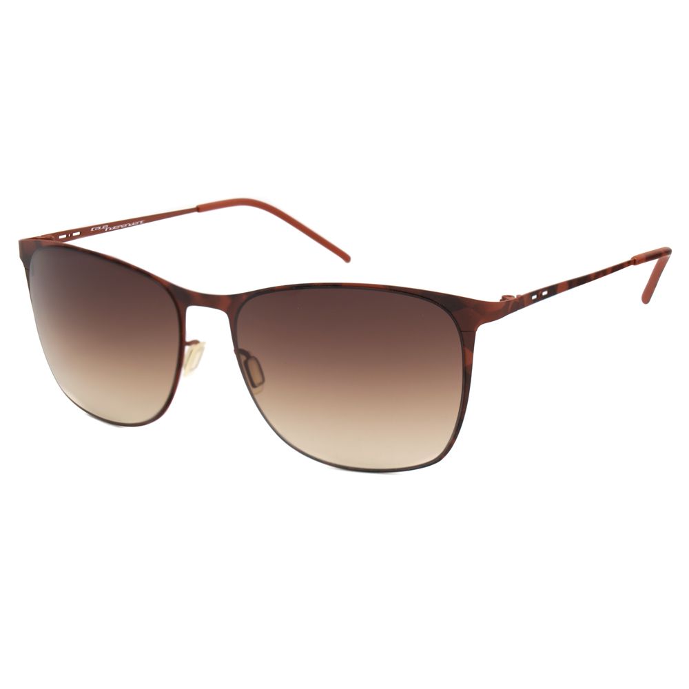 Lunettes de soleil en métal marron Italia Independent