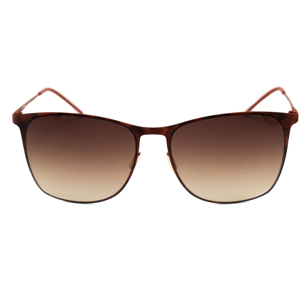 Lunettes de soleil en métal marron Italia Independent