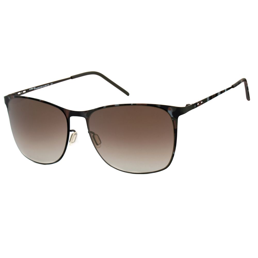 Lunettes de soleil en métal marron Italia Independent