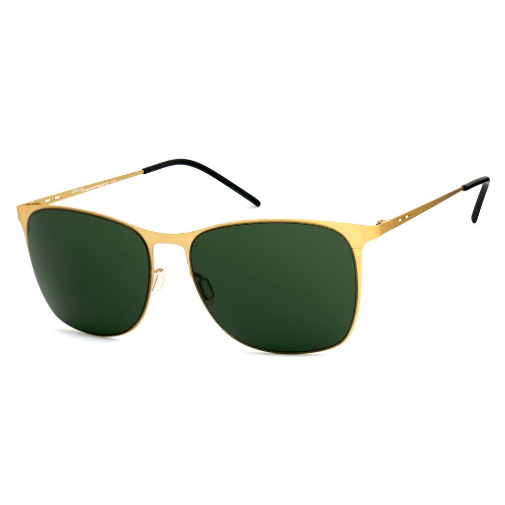 Lunettes de soleil en métal doré Italia Independent