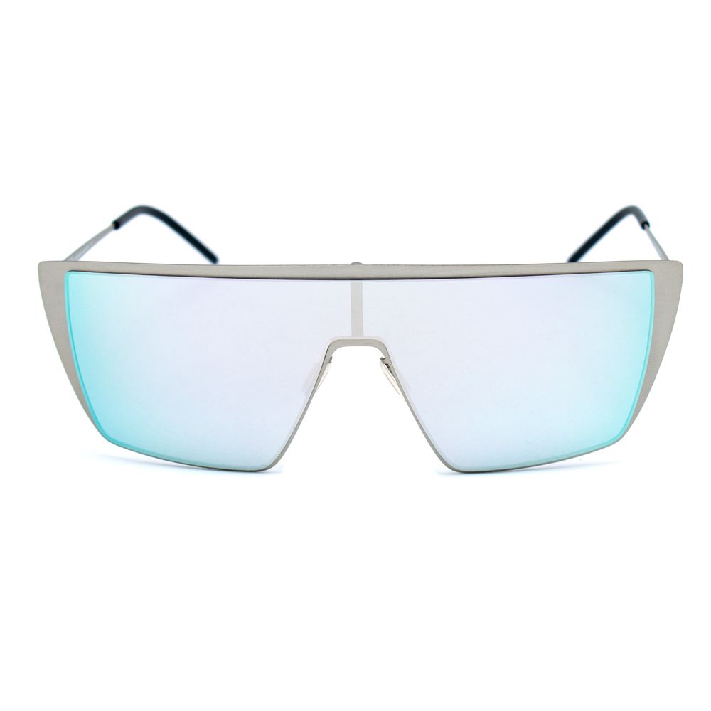 Lunettes de soleil en métal argenté Italia Independent