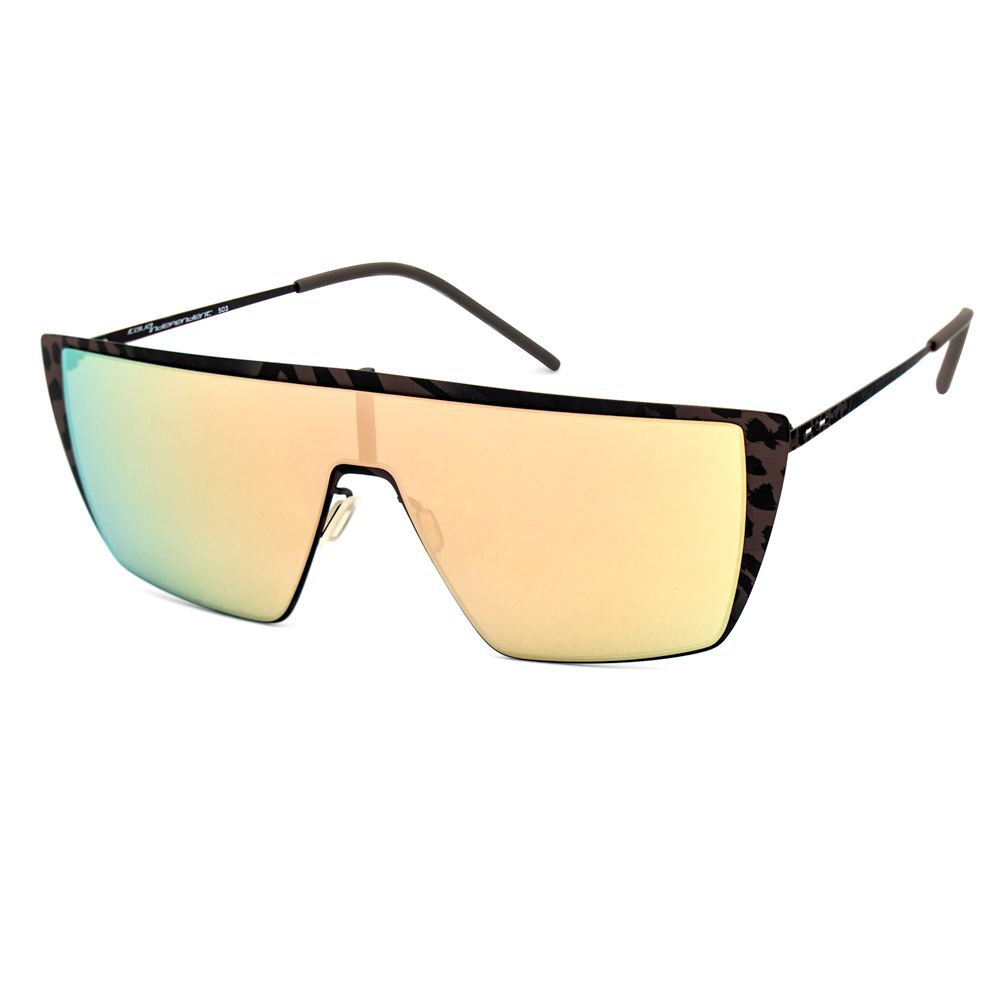 Lunettes de soleil en métal marron Italia Independent