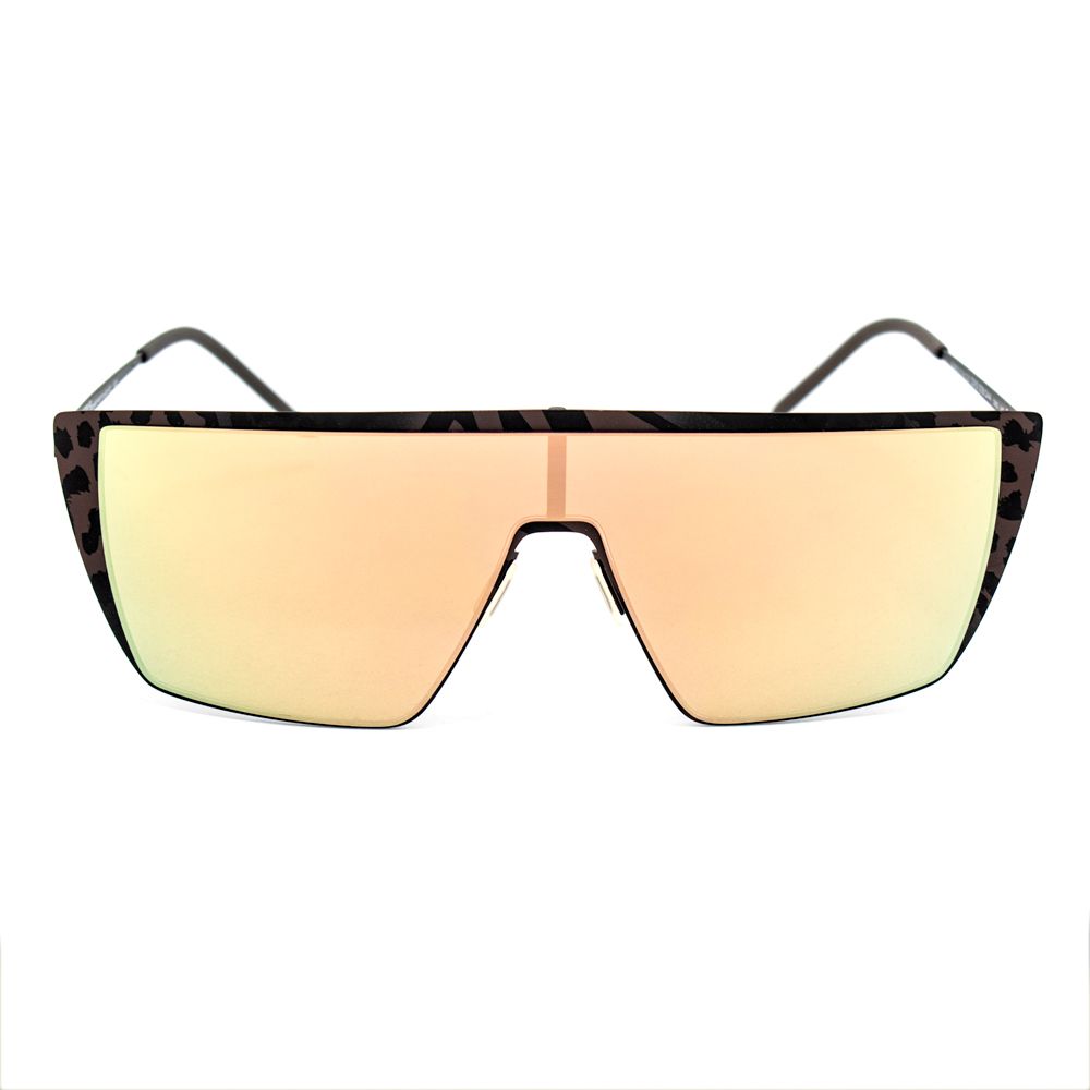 Lunettes de soleil en métal marron Italia Independent