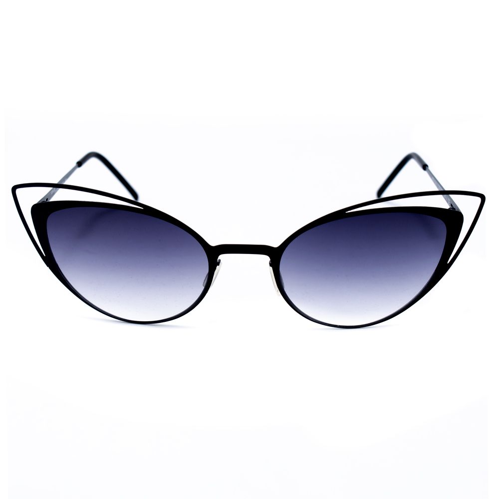 Lunettes de soleil en métal noir Italia Independent
