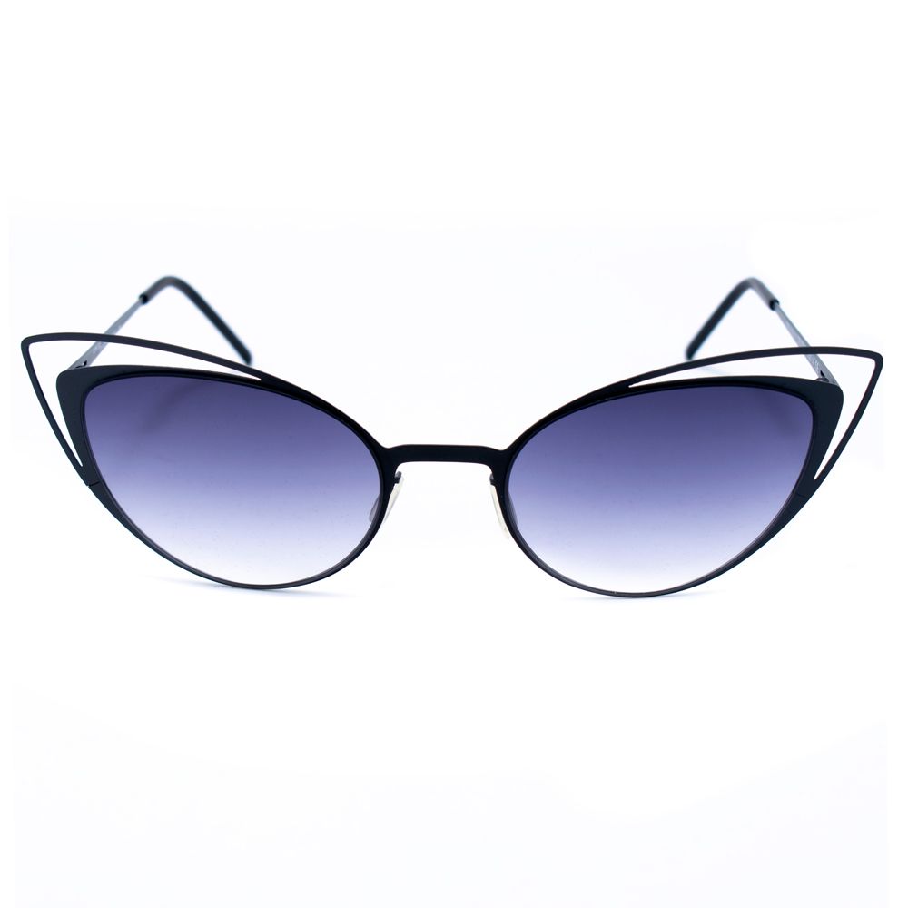 Lunettes de soleil en métal noir Italia Independent