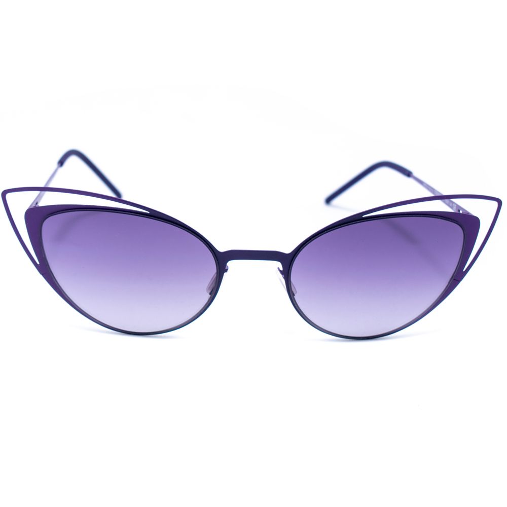 Lunettes de soleil en métal violet Italia Independent