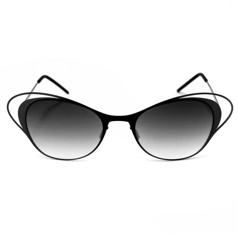 Lunettes de soleil en métal noir Italia Independent