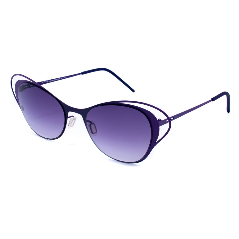 Lunettes de soleil en métal violet Italia Independent