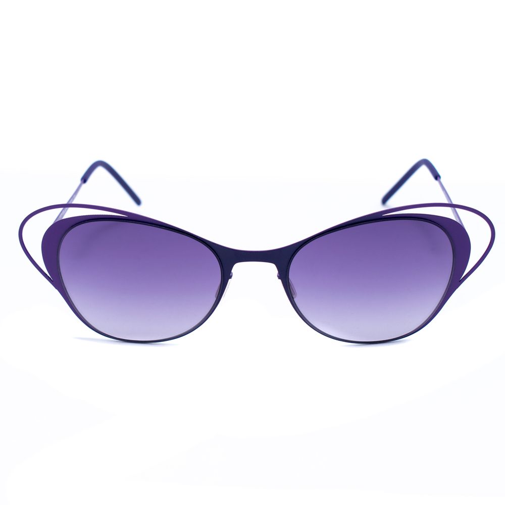 Lunettes de soleil en métal violet Italia Independent