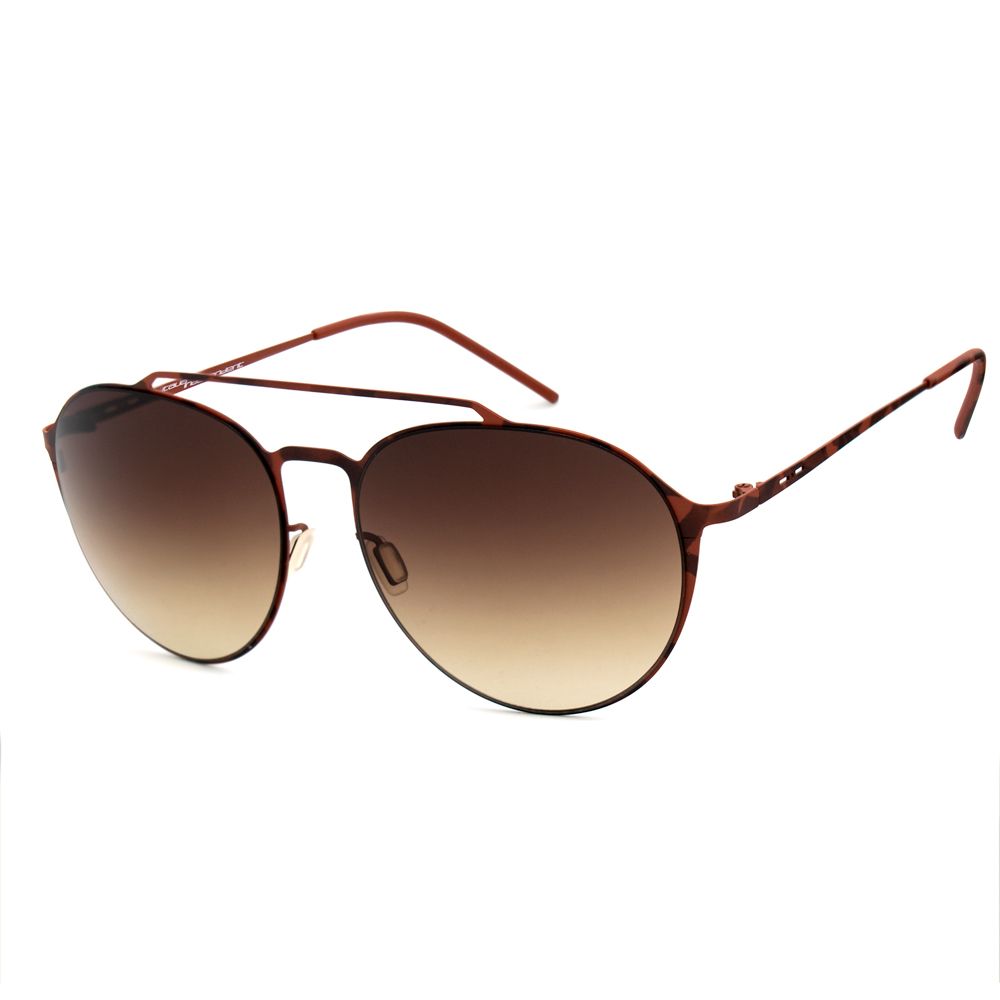 Lunettes de soleil en métal marron Italia Independent
