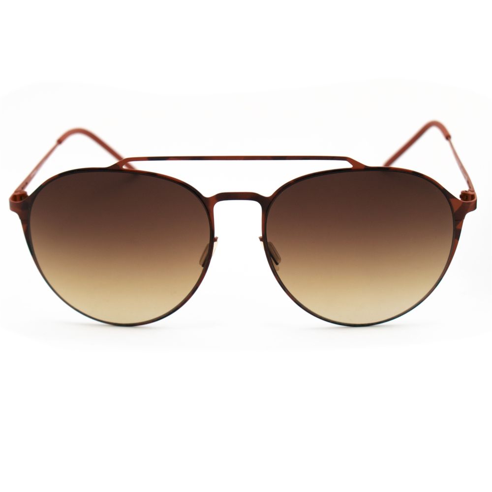 Lunettes de soleil en métal marron Italia Independent