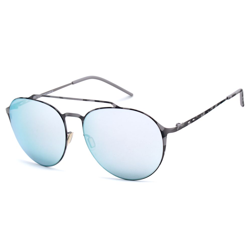 Lunettes de soleil en métal gris Italia Independent