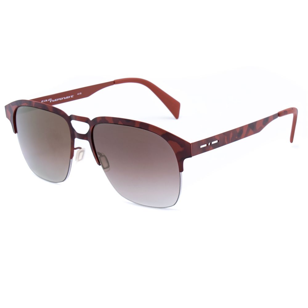 Lunettes de soleil en métal marron Italia Independent