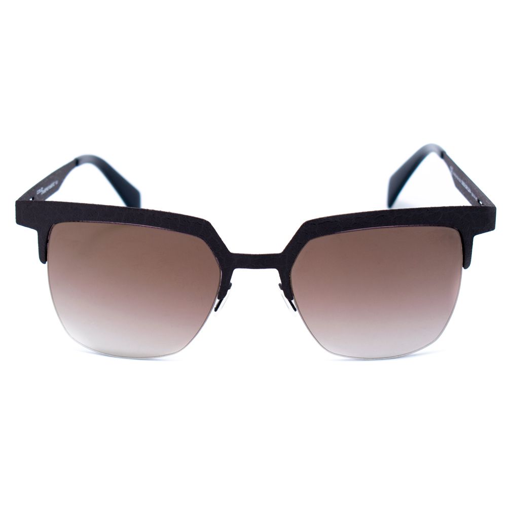 Lunettes de soleil en métal marron Italia Independent