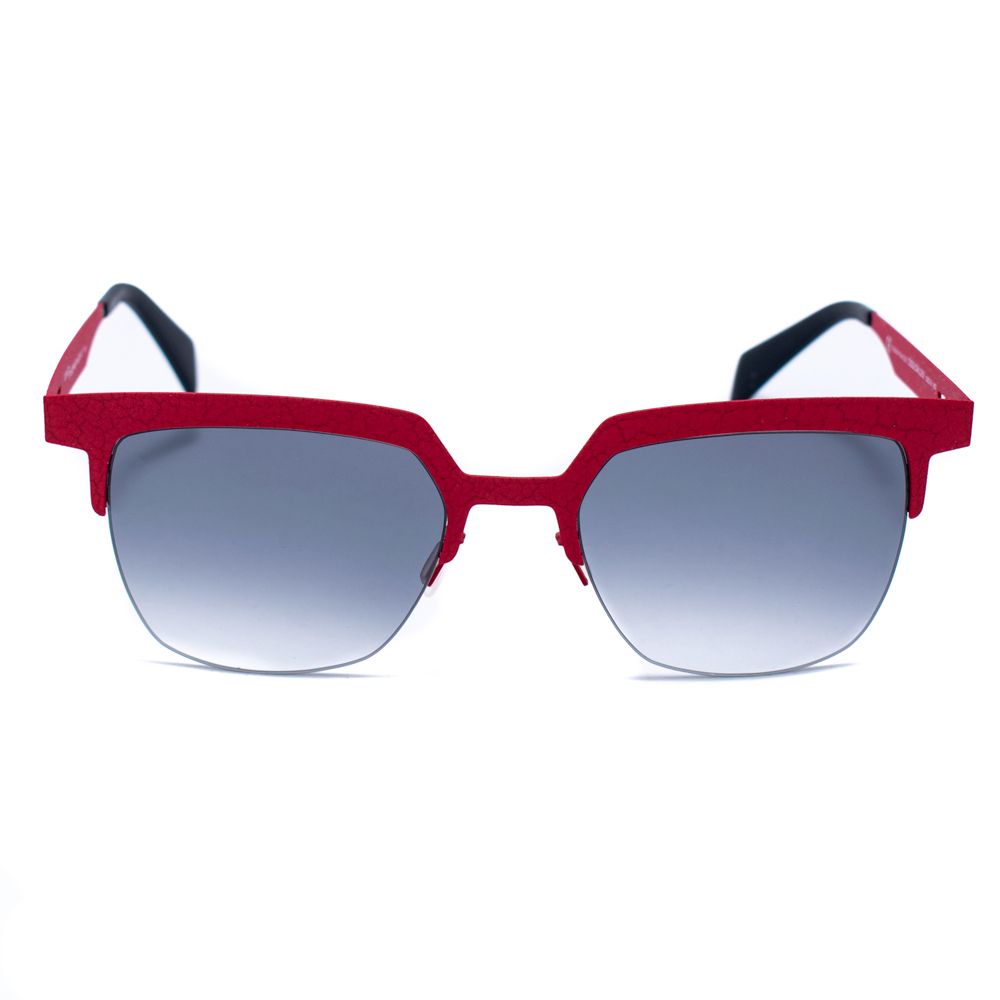 Lunettes de soleil en métal rouge Italia Independent