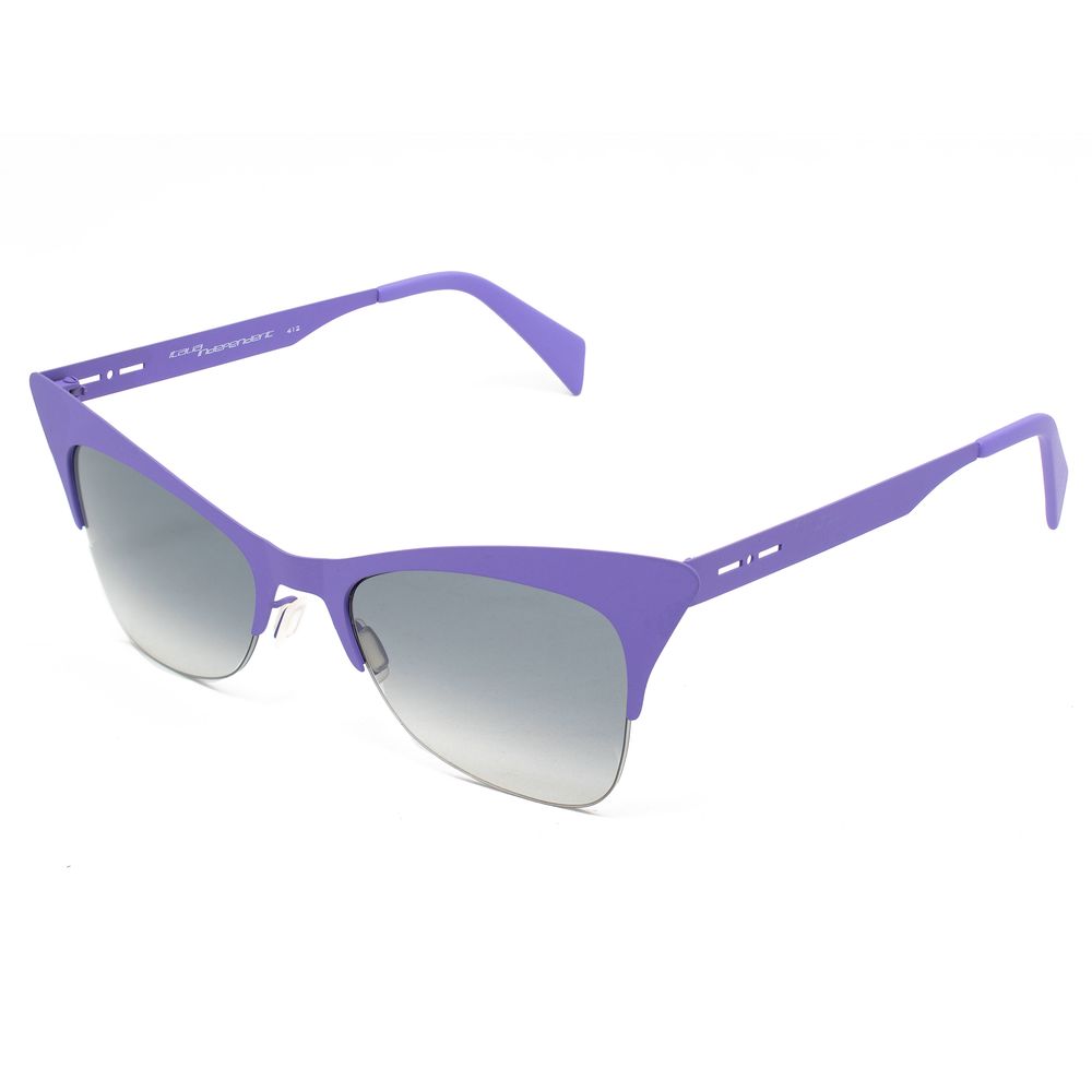 Lunettes de soleil en métal violet Italia Independent