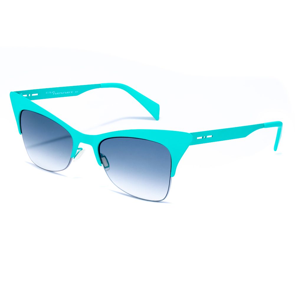 Lunettes de soleil vertes en métal Italia Independent