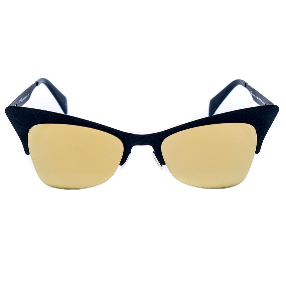 Lunettes de soleil en métal noir Italia Independent