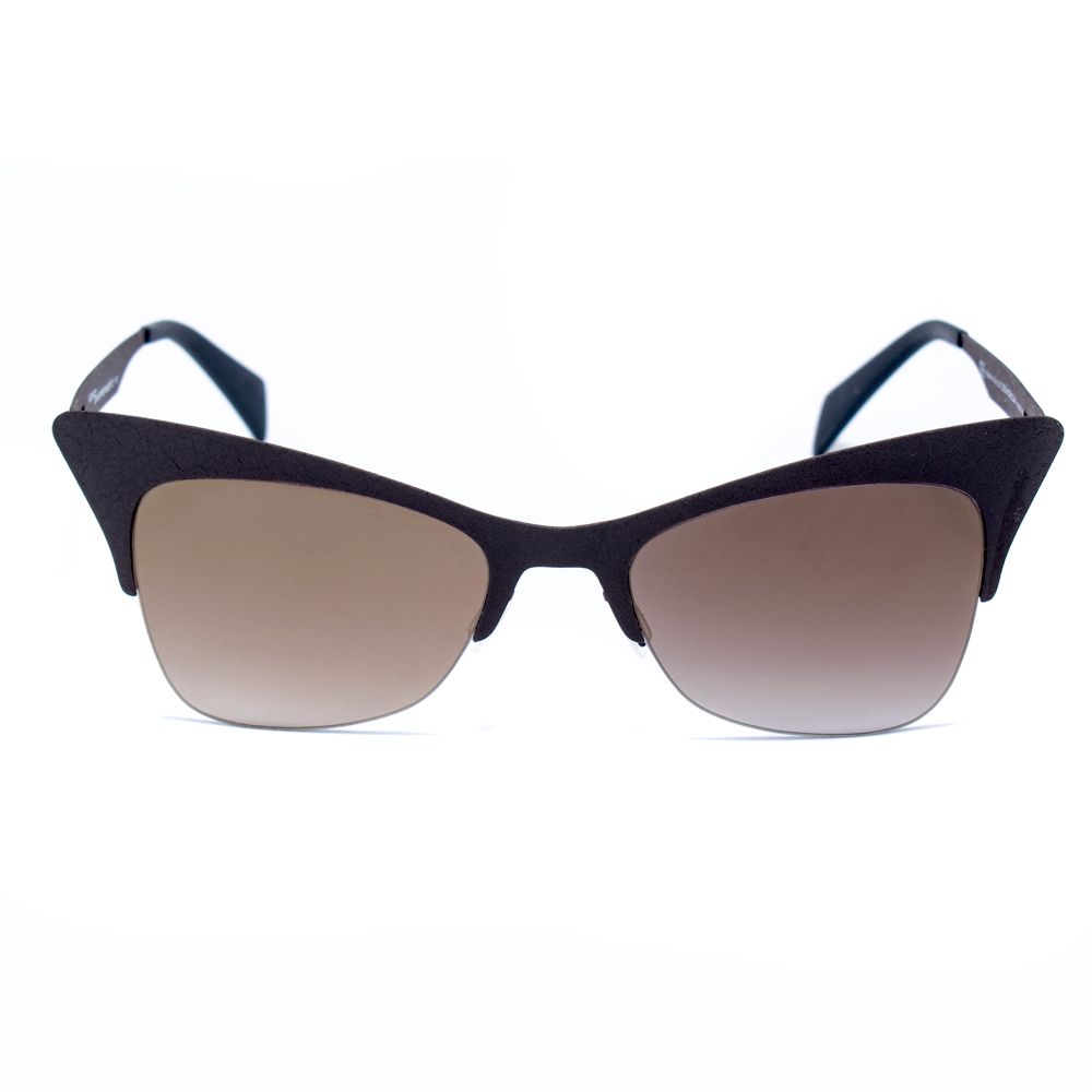 Lunettes de soleil en métal noir Italia Independent