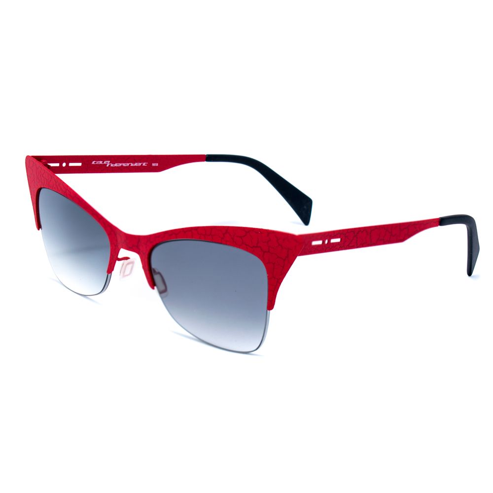 Lunettes de soleil en métal rouge Italia Independent