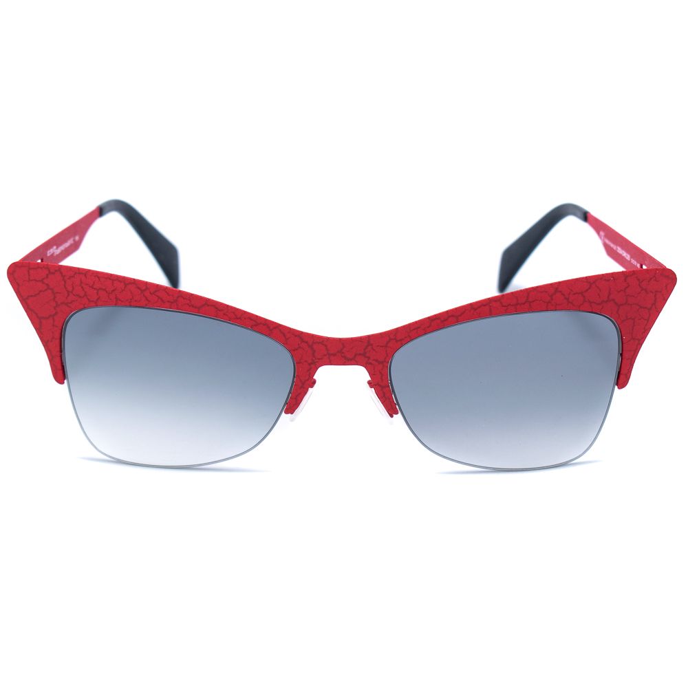 Lunettes de soleil en métal rouge Italia Independent