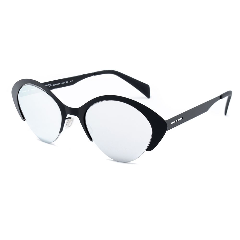 Lunettes de soleil en métal noir Italia Independent