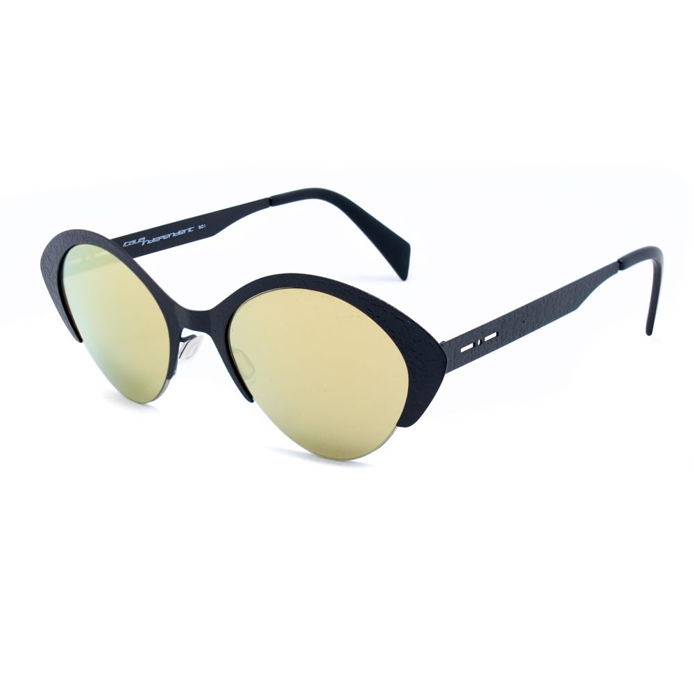 Lunettes de soleil en métal noir Italia Independent
