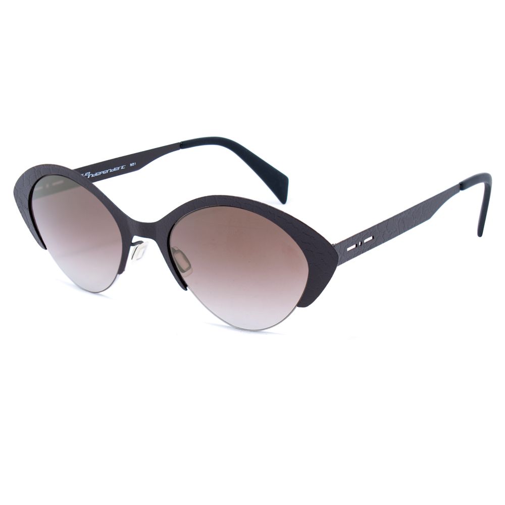 Lunettes de soleil en métal noir Italia Independent