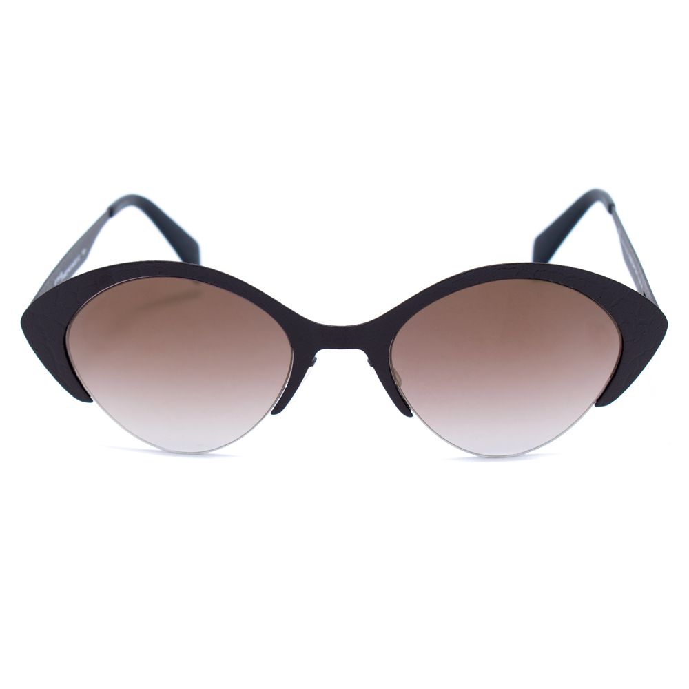 Lunettes de soleil en métal noir Italia Independent
