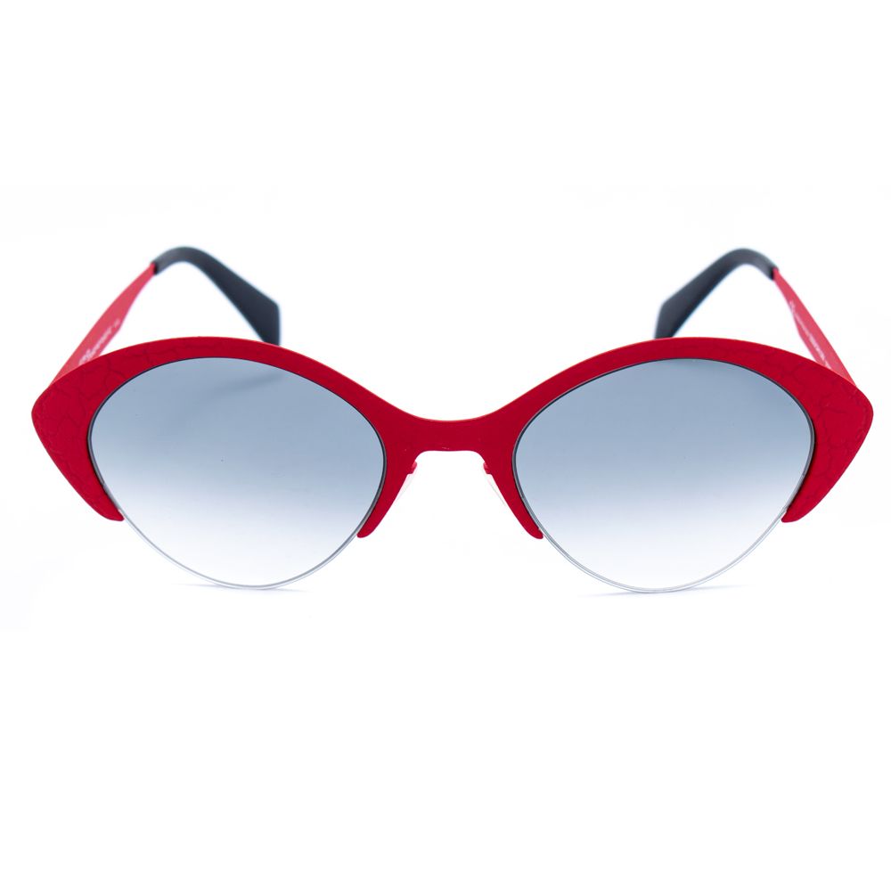 Lunettes de soleil en métal rouge Italia Independent