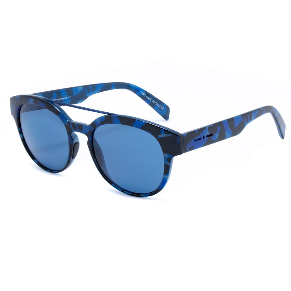 Lunettes de soleil Italia Independent en acétate bleu