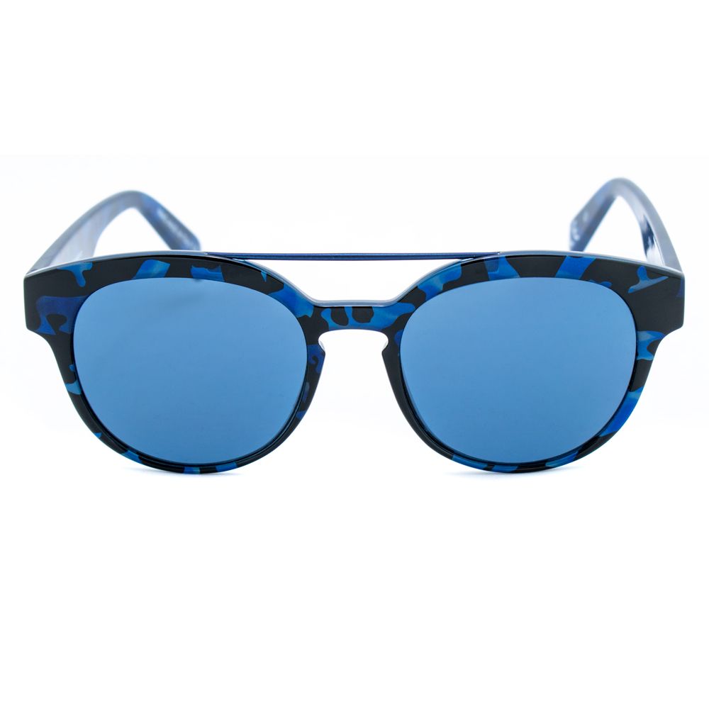 Lunettes de soleil Italia Independent en acétate bleu