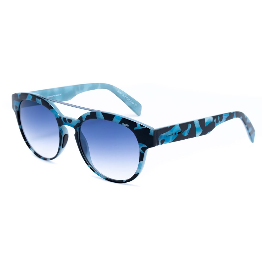 Lunettes de soleil Italia Independent en acétate bleu