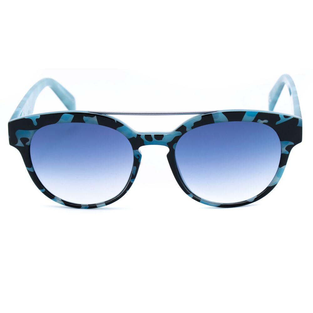 Lunettes de soleil Italia Independent en acétate bleu