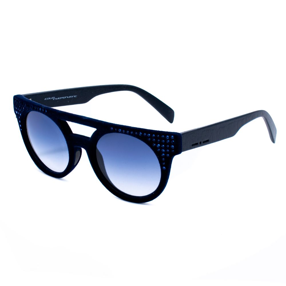 Lunettes de soleil Italia Independent en acétate bleu