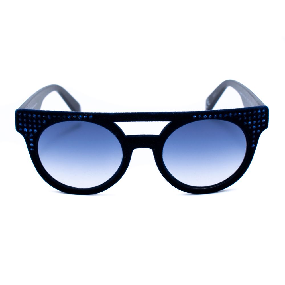 Lunettes de soleil Italia Independent en acétate bleu